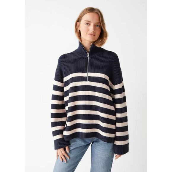 & OTHER STORIES Women's Half-Zip Sweater Size S - Picture 1 of 9